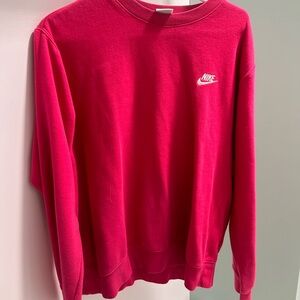 Nike Pink crewneck sweatshirt